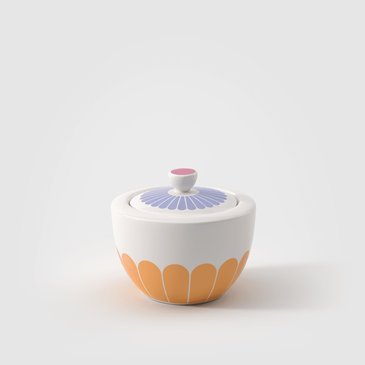 Villeroy & Boch Fleur Couleur Sukkerskål 27 cl