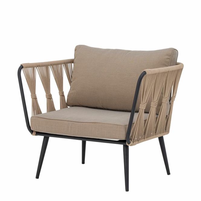 Hovedbilde Bloomingville Pavone Loungestol Brun 2 stk
