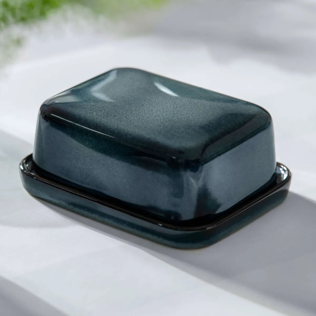 Villeroy & Boch Lave Gris Smørskål 15x12 cm