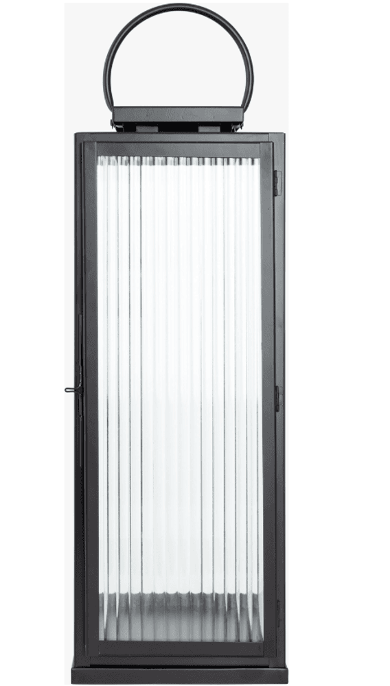 Halvor Bakke Brillar lanterne H56 Sort med rilleglass