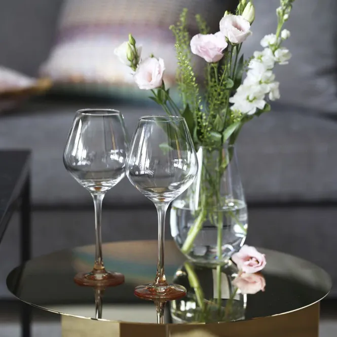 Hovedbilde Hadeland Glassverk Odysse Rose' 50 cl 2 pk