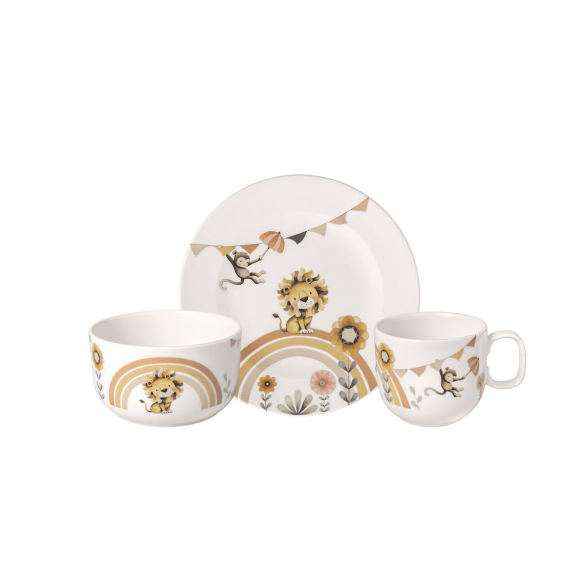 Villeroy & Boch Roar Like a Lion Barneservise 3 deler