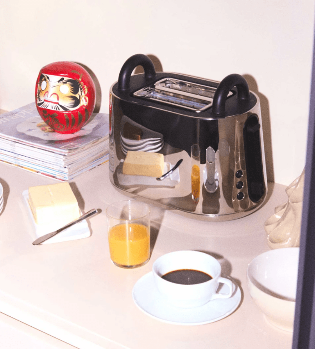 Alessi Toru Brødrister Sort