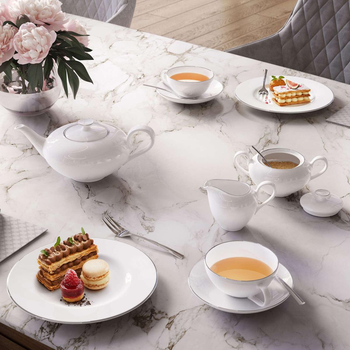 Villeroy & Boch Anmut Platinum Skål til  Espressokopp 12 cm