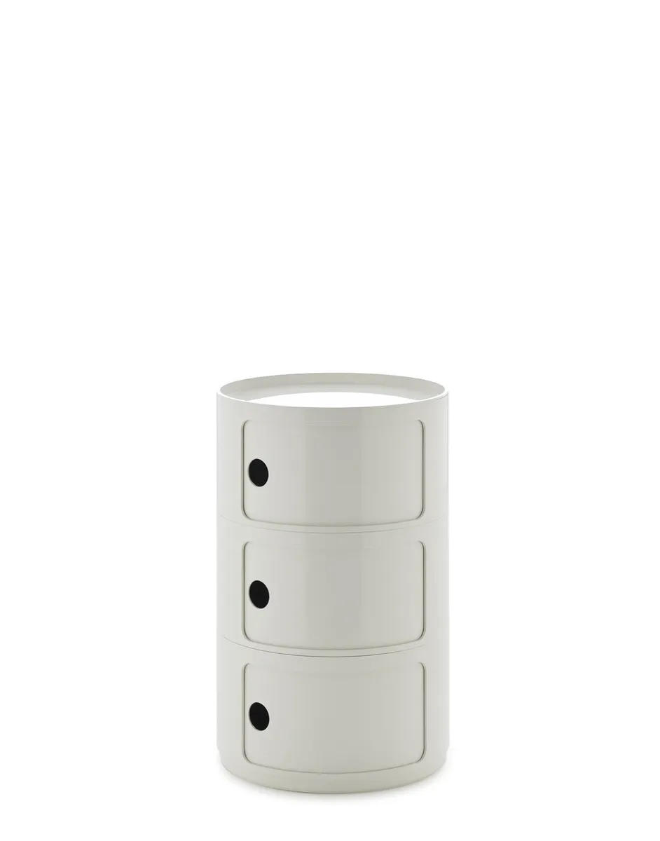 Kartell Componibili Big Oppbevaring med 3 rom Hvit