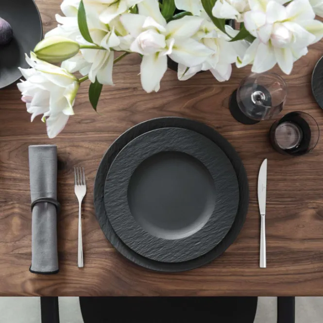 Hovedbilde Villeroy & Boch Manufacture Rock Middagstallerken ...