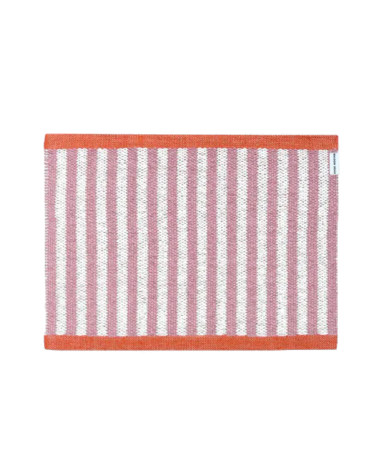 Hovedbilde Maison Deux Stripe Bubble Gum Dørmatte 50x70