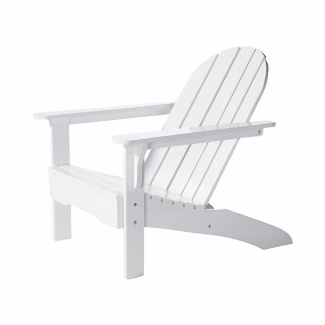 Hovedbilde Cinas Adirondack Loungestol Hvit