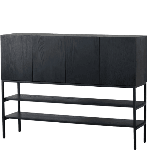 Hovedbilde Trend Collection Dawson Skjenk Svart 145 x 35 x ...