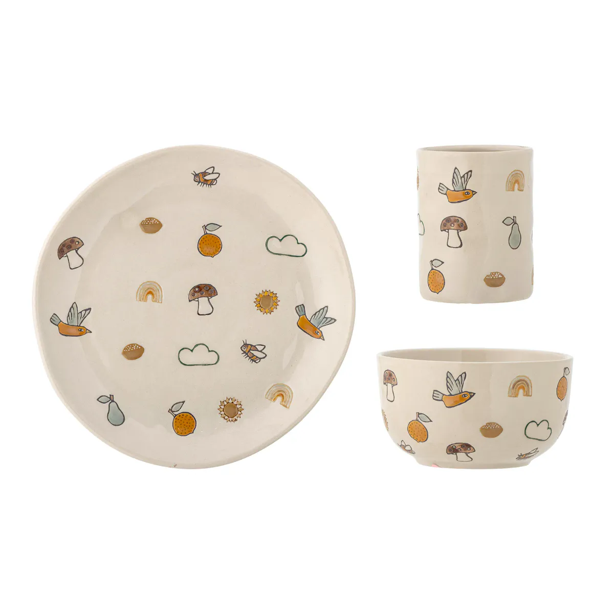 Bloomingville MINI Agnes Servisesett 3 deler
