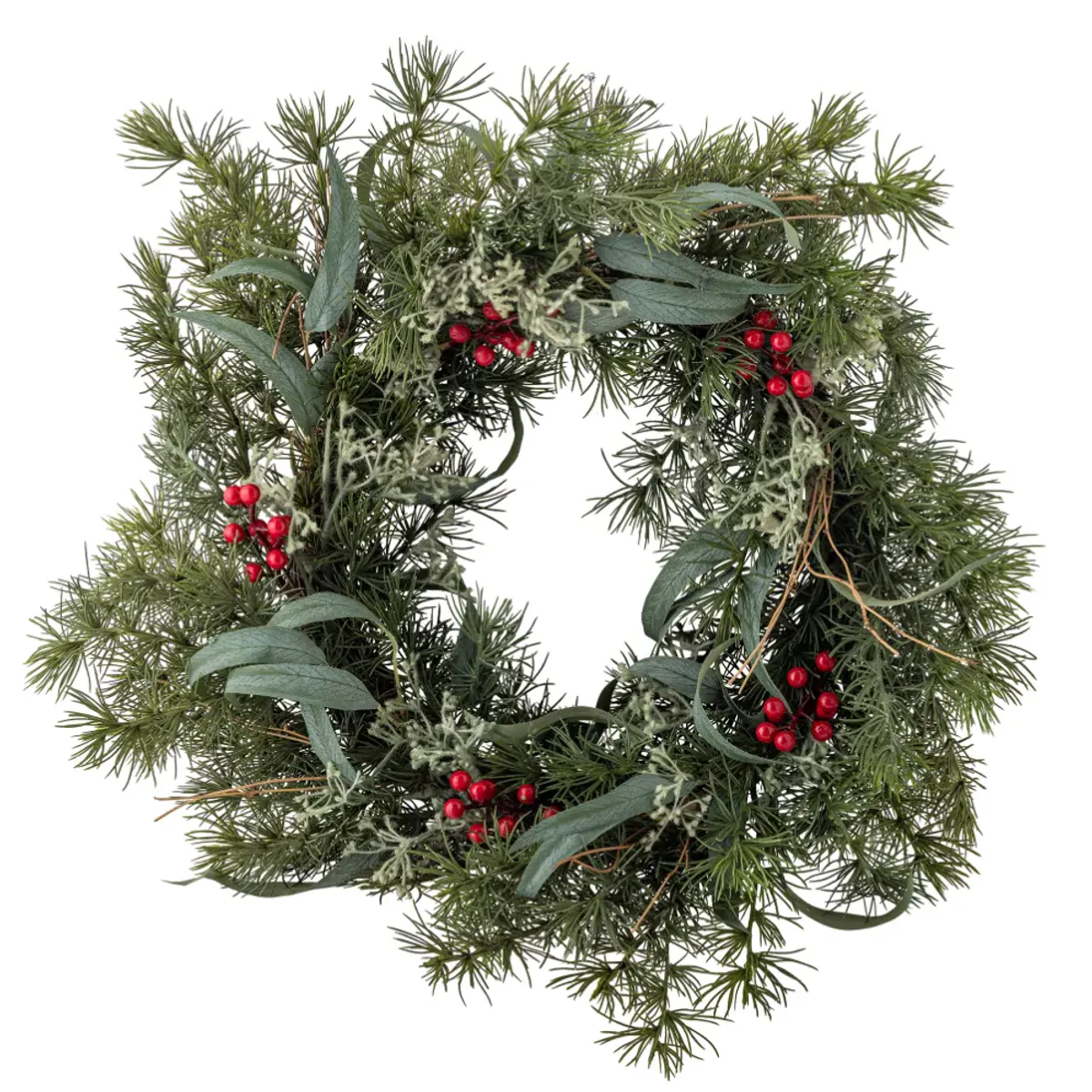 Bloomingville Pine Julekrans Grønn