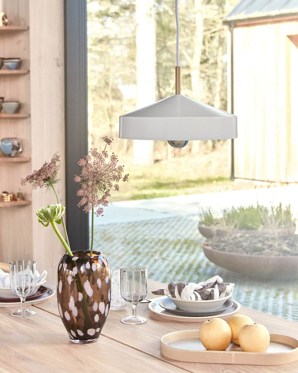 OYOY Hatto Pendel Ø30 cm Hvit