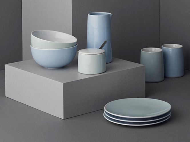 Hovedbilde Stelton Emma Plate Blue 18cm 2stk