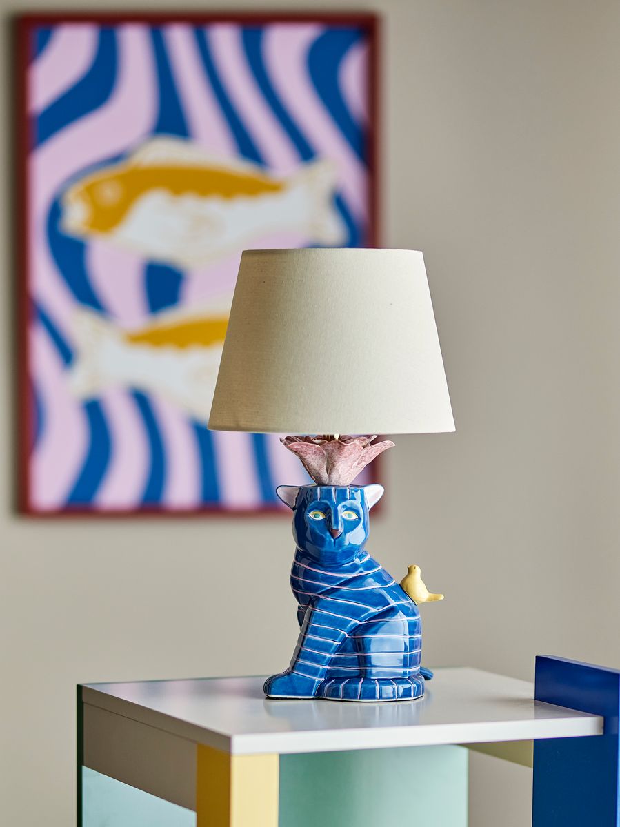 Bloomingville Eri Bordlampe Blå