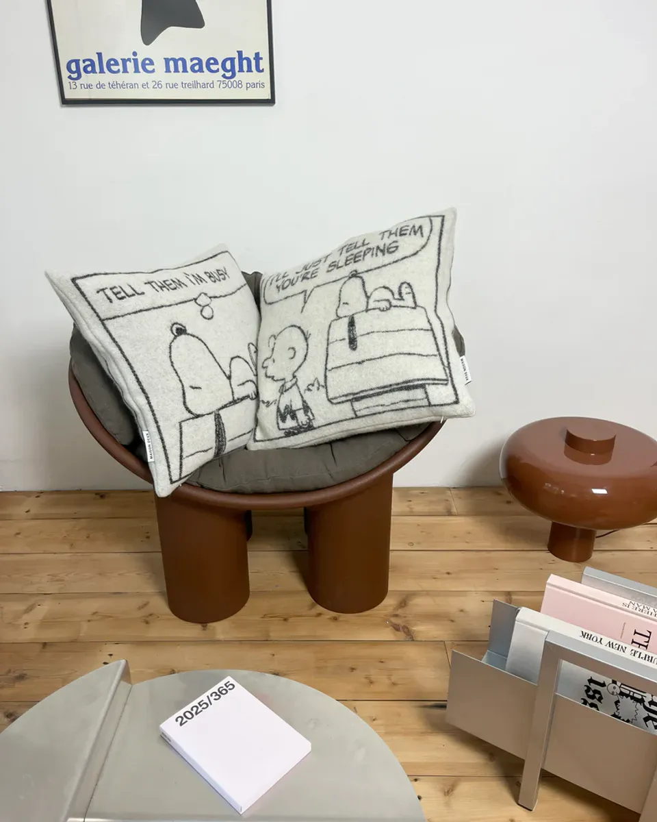 Maison Deux Peanuts Putetrekk Comic Busy Sett á 2