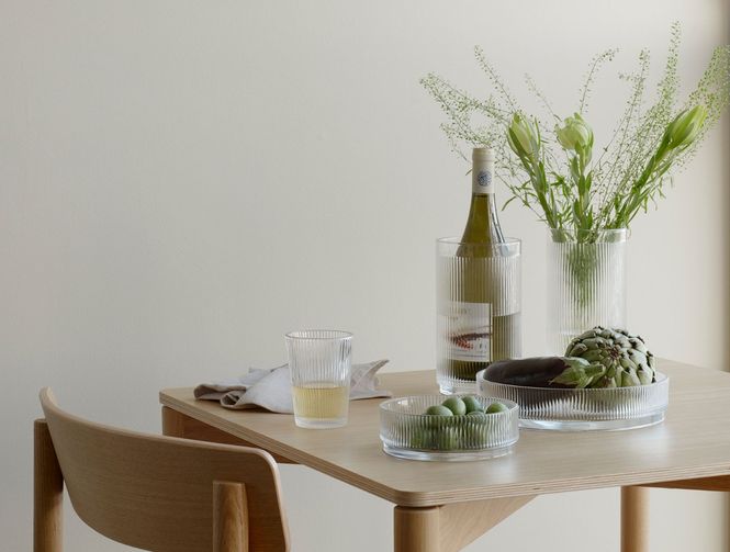 Hovedbilde Stelton Pilastro Serveringsbolle Glass Ø15 cm