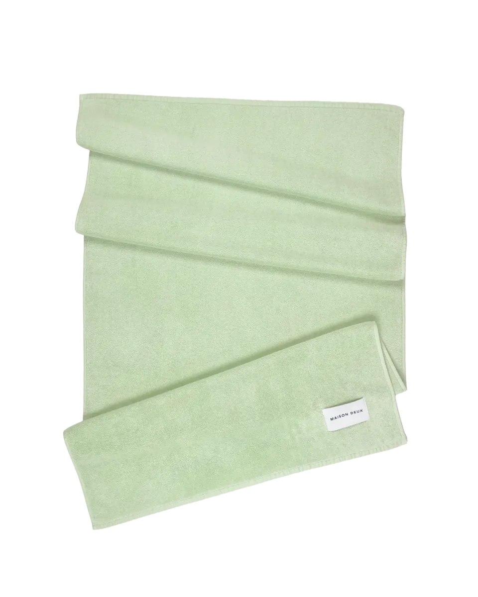 Maison Deux Solid Håndhåndkle Sage 50x100 cm