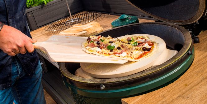 Hovedbilde Big Green Egg Flat Pizzastein