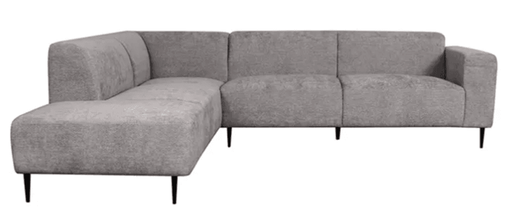 Trend Collection – Eden Venstre Hjørnesofa – Stengrå Elite