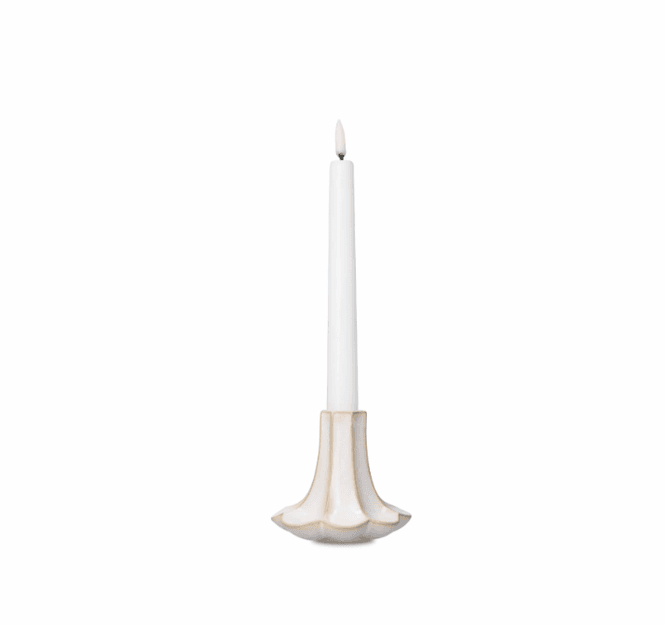 Hovedbilde Kähler Kantarel Lysestake 10,5 cm Sand