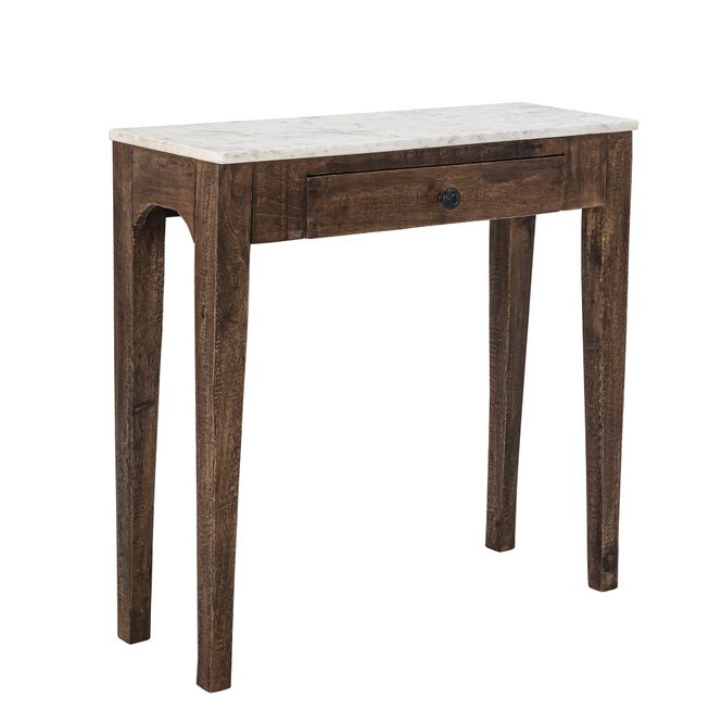 Hovedbilde Bloomingville Hauge Sidebord Marmor Hvit