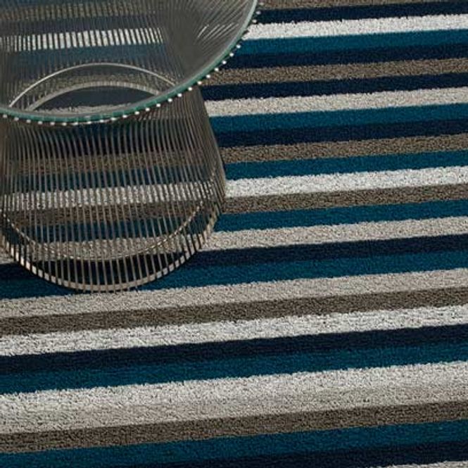 Hovedbilde Chilewich Dørmatte Even Stripe Marine