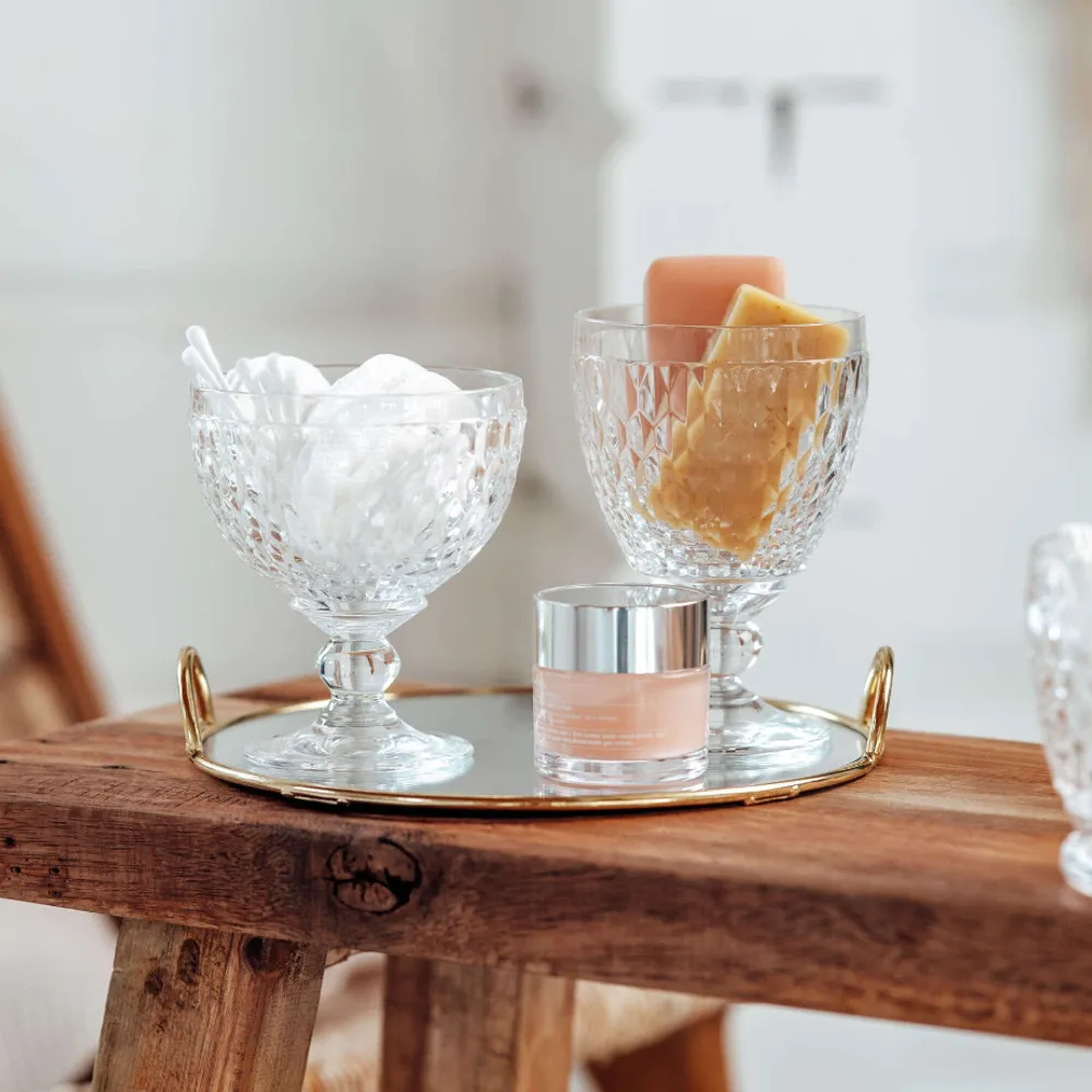 Villeroy & Boch Boston Vannglass m/stett 25 cl Klar