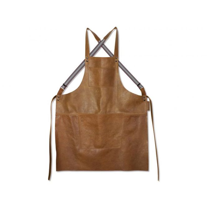 Hovedbilde Dutchdeluxes Suspender Forkle Skinn Vintage ...
