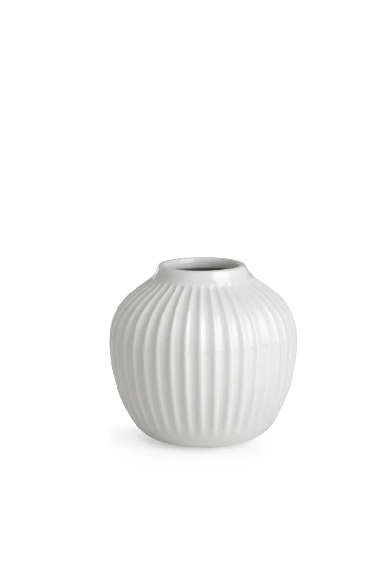 Kähler Hammershøi Vase 13 cm Hvit