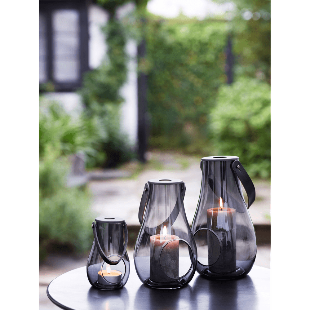 Holmegaard Design With Light Lykt Smoke H16