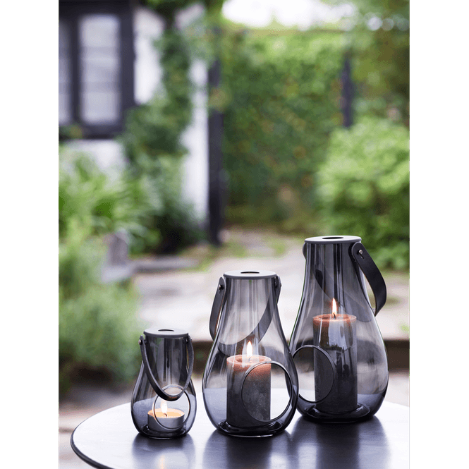Hovedbilde Holmegaard Design With Light Lykt Smoke H16