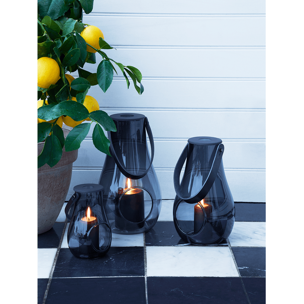 Holmegaard Design With Light Lykt Smoke 25 cm