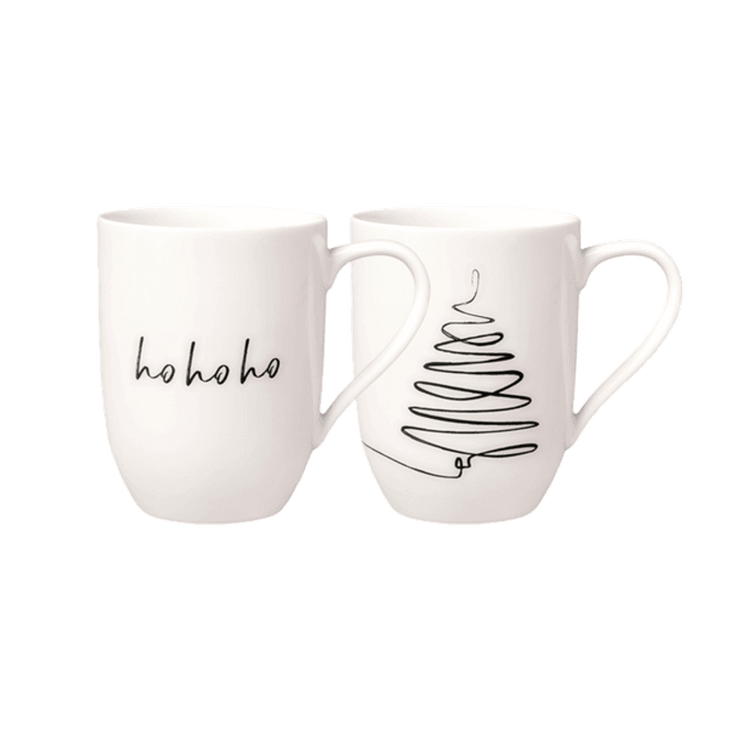 Hovedbilde Villeroy & Boch Statement Krus Juletre 2 stk