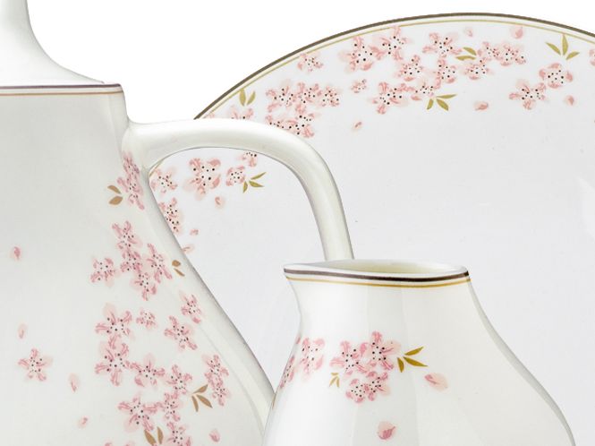 Hovedbilde Wik & Walsøe Slåpe Rosa Oval Asjett 20cm