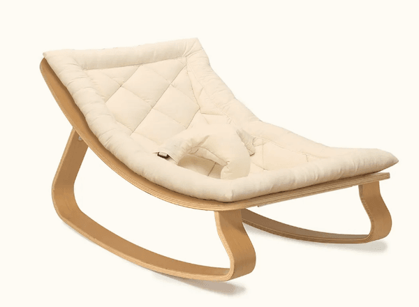 Levo Skråstol Walnut Organic White