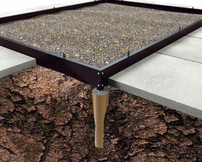 Hovedbilde Halls Popular Fundament til drivhus 6,2 m² Sort
