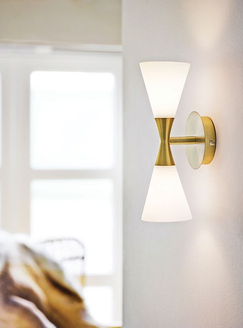 Hovedbilde Herstal Harlequin Wall Duo Brass (K: 6)