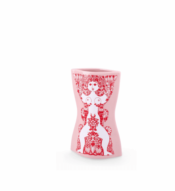Hovedbilde Bjørn Wiinblad Nina Vase H16,5 cm Rosa