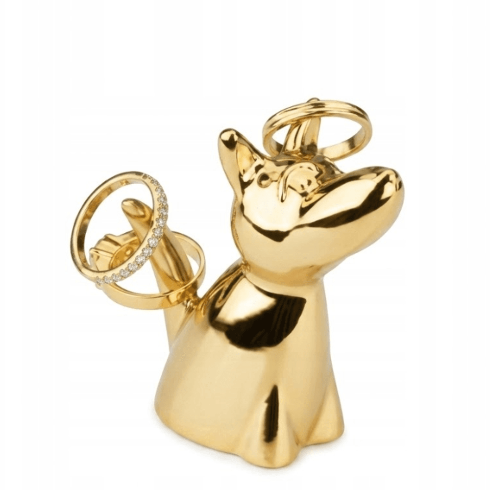 Umbra Zoola Hund Ringholder Messing