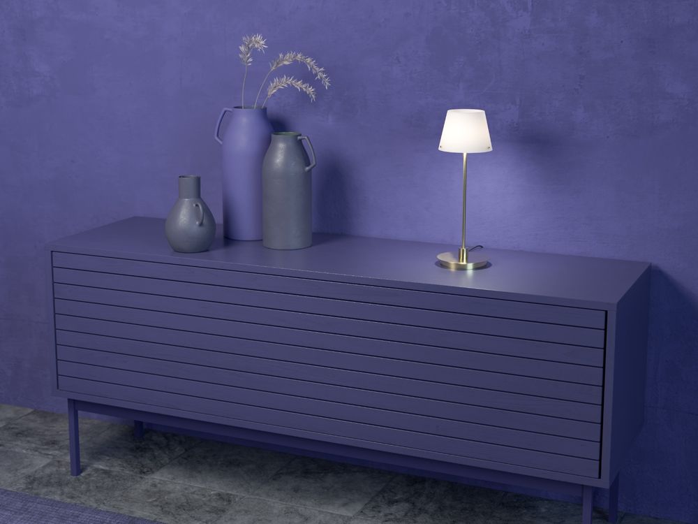 Herstal Gil il Grande Bordlampe Sort G9