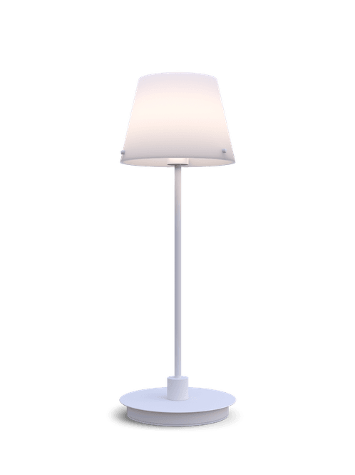 Hovedbilde Herstal Gil il Grande Bordlampe Hvit G9