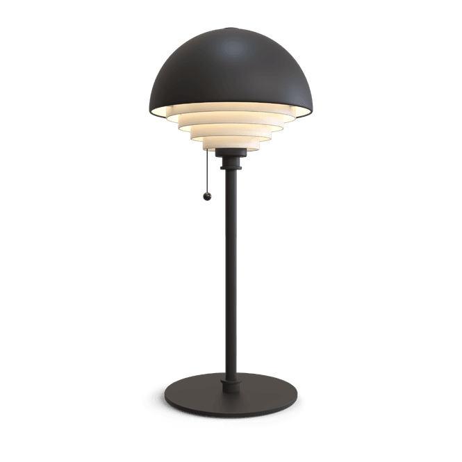 Hovedbilde Herstal Motown Bordlampe Sort E27