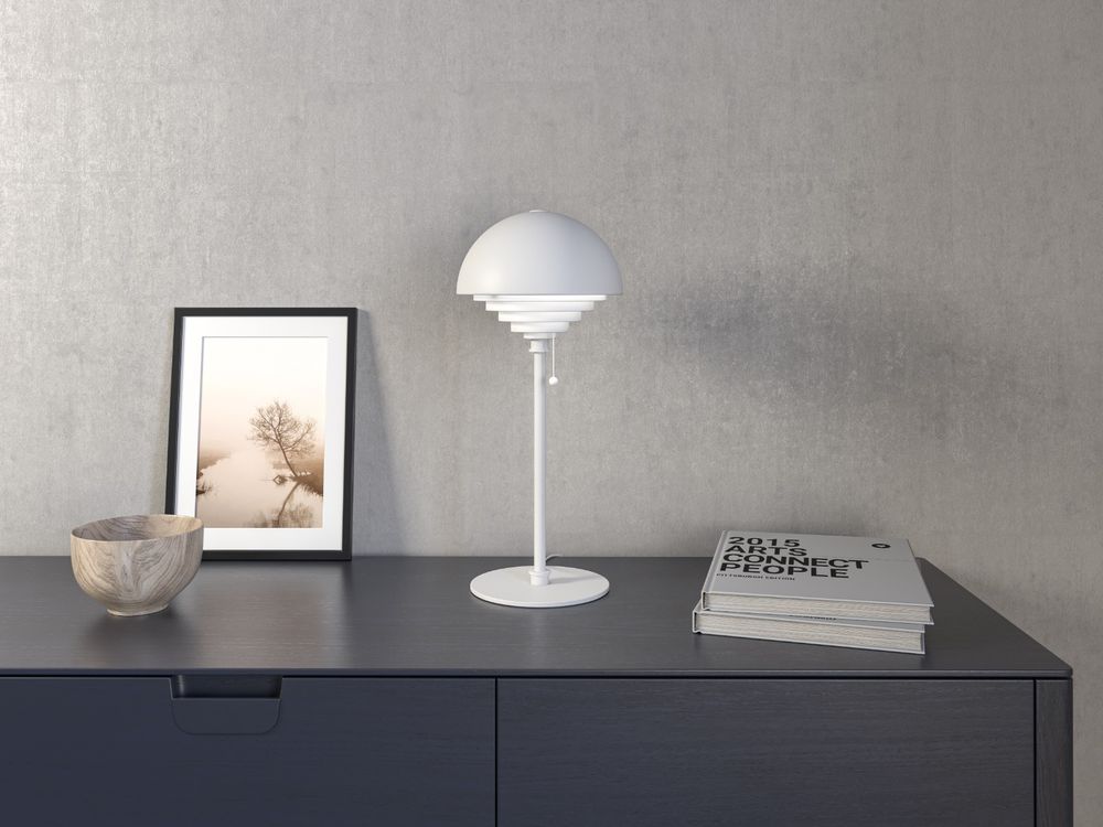 Herstal Motown Bordlampe Sort E27