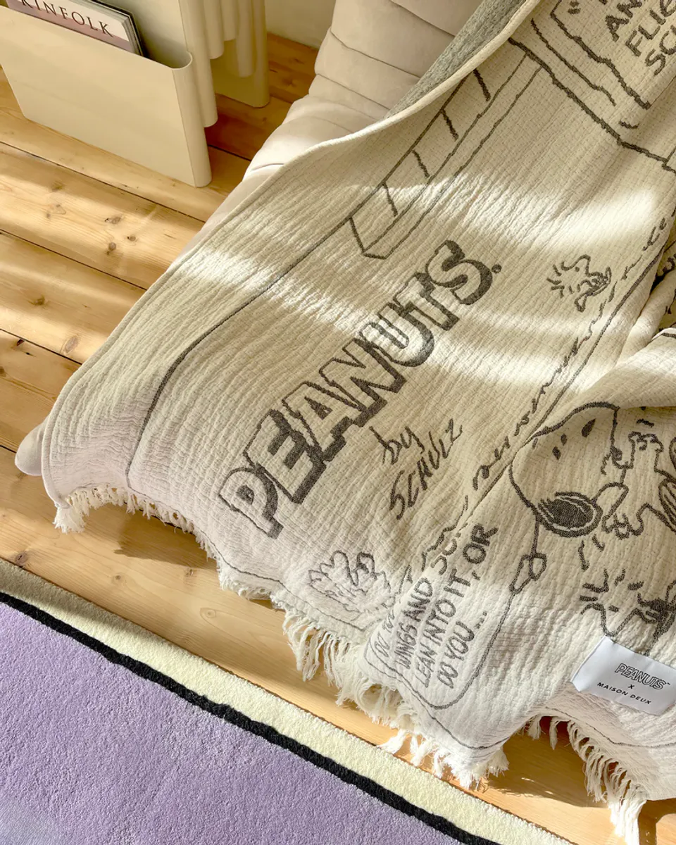Maison Deux Peanuts Pledd Comic Flight School