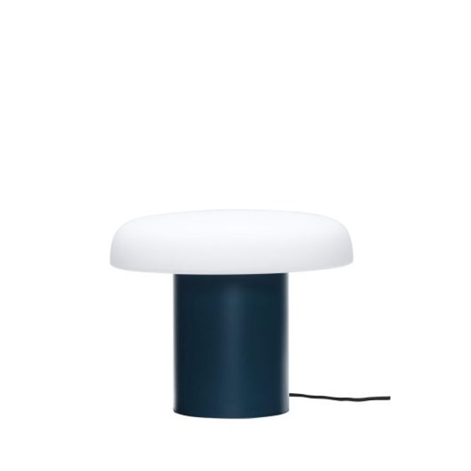 Hovedbilde Hübsch Ateliers Bordlampe Mørkblå/Hvit