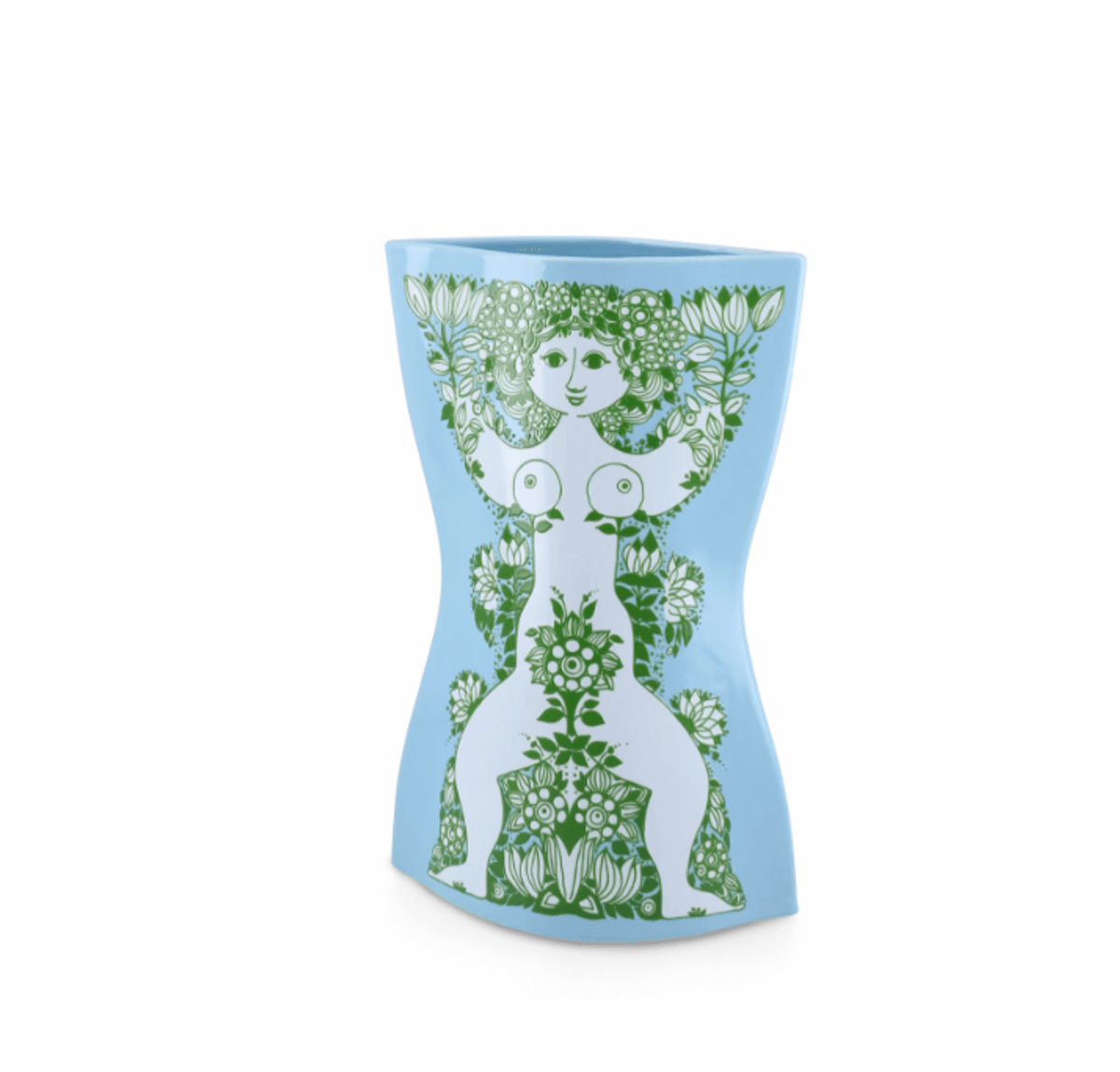 Bjørn Wiinblad Nina Vase H28,5cm Blå