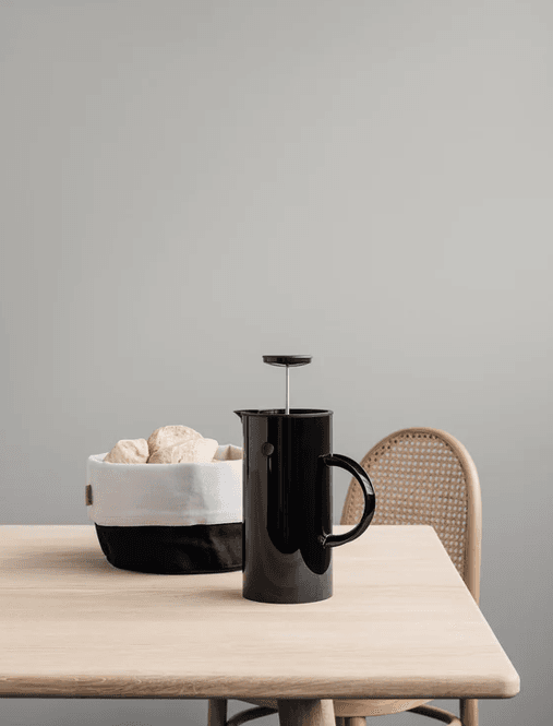 Hovedbilde Stelton brødkurv Hvit og sort