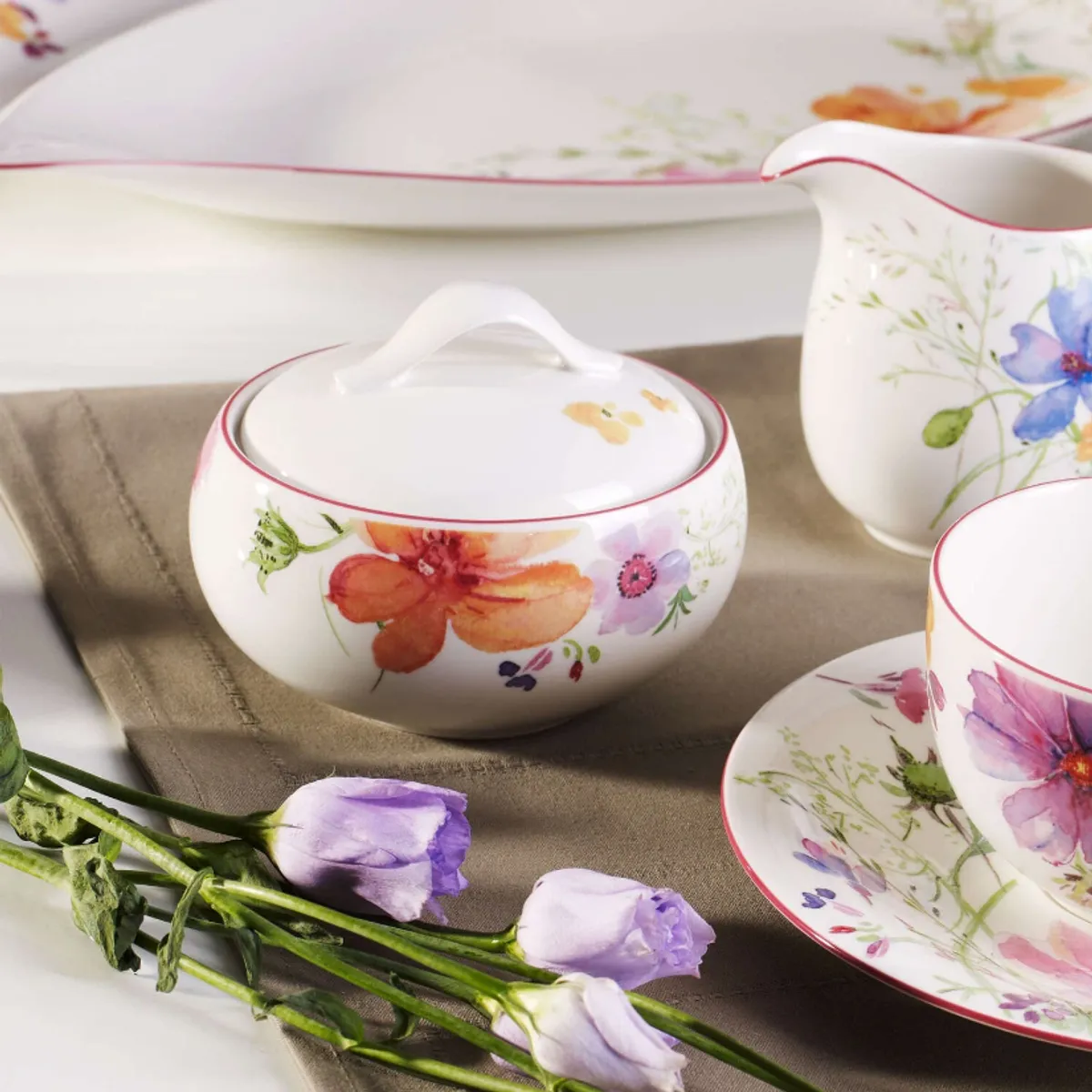Villeroy & Boch Mariefleur Basic Sukkerskål 37 cl