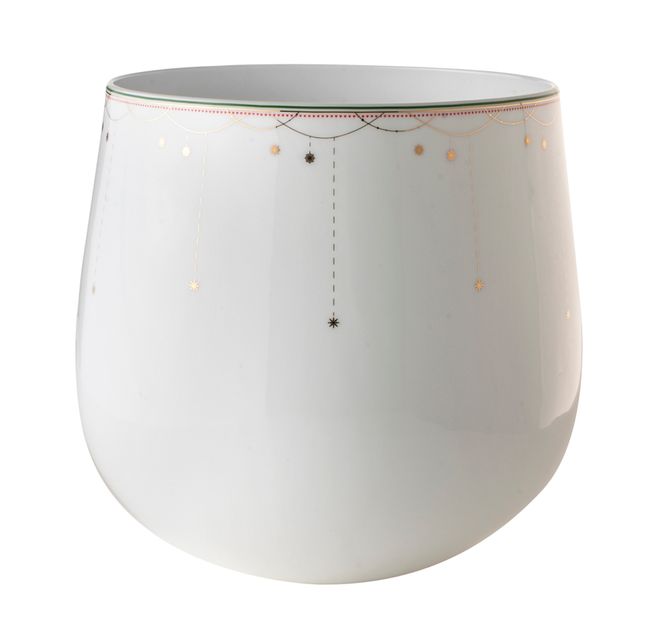 Hovedbilde Wik & Walsøe Julemorgen Girlander Krukke 21 cm