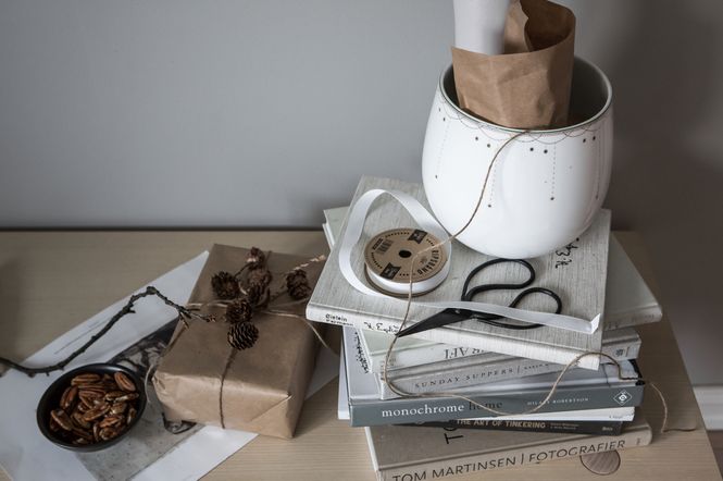 Hovedbilde Wik & Walsøe Julemorgen Girlander Krukke 21 cm